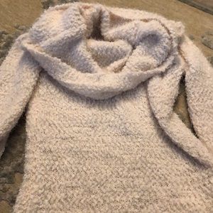 Soft cowl neck sweater, worn 1 time